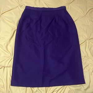 Classic Plum/Maroon Pencil Skirt